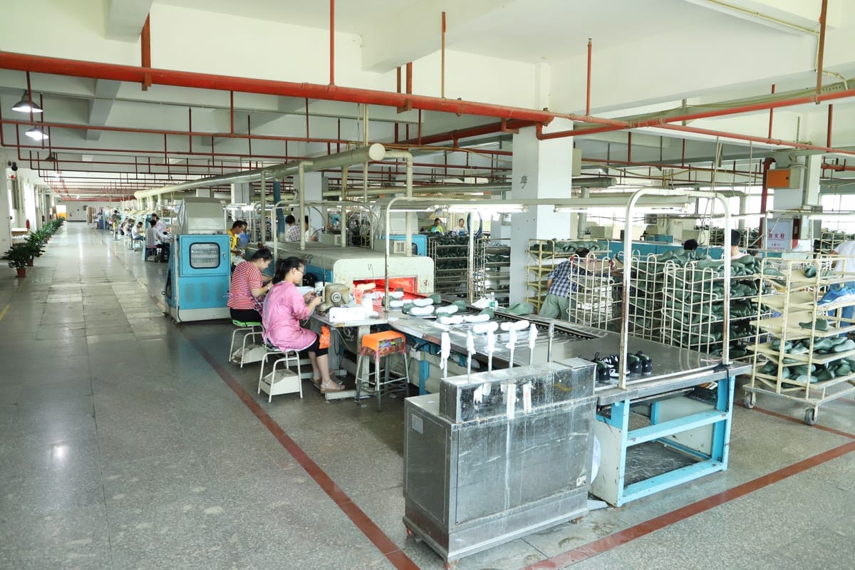 Footwear production line